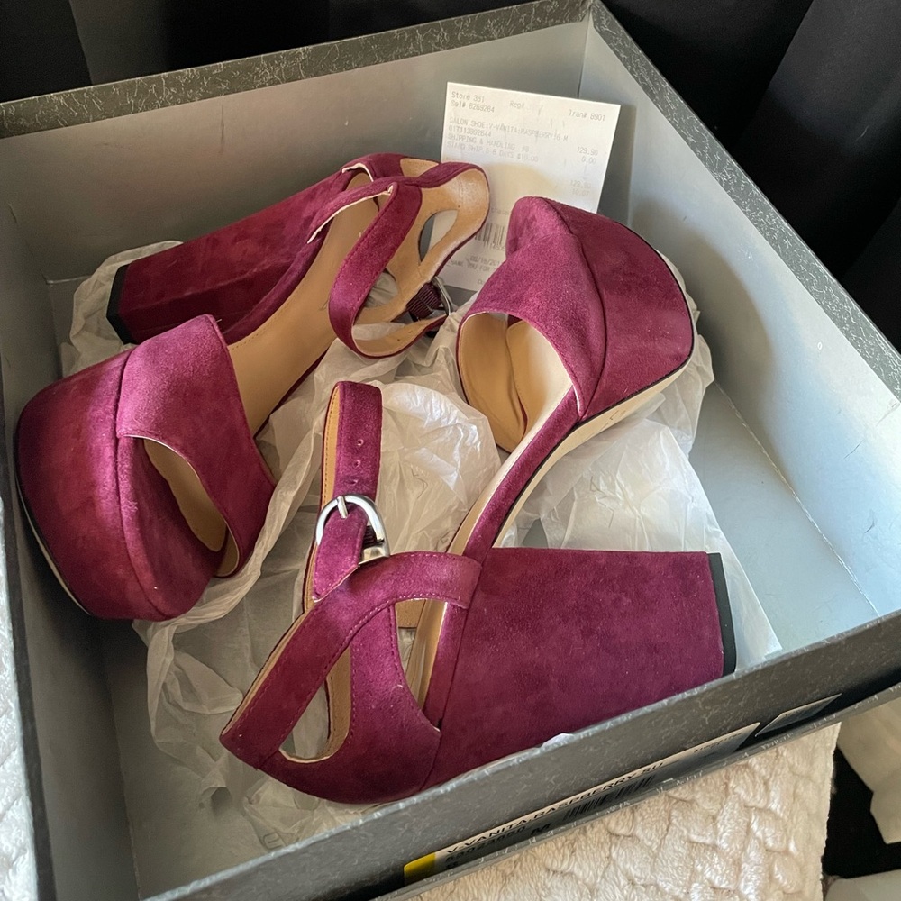 🌲Buy2Get1Free🌲 Raspberry heels - Picture 2 of 12